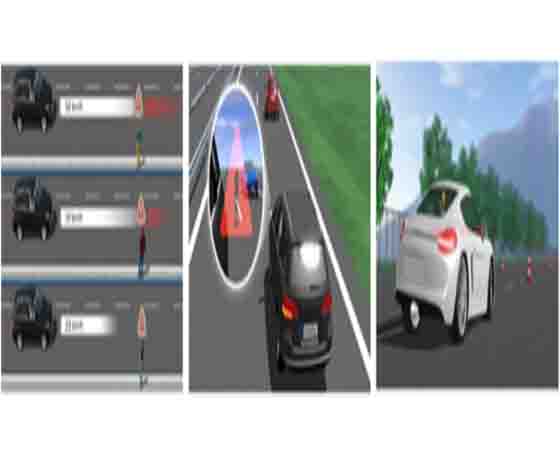 智能網聯弱勢交通參與者碰撞實訓裝置預警