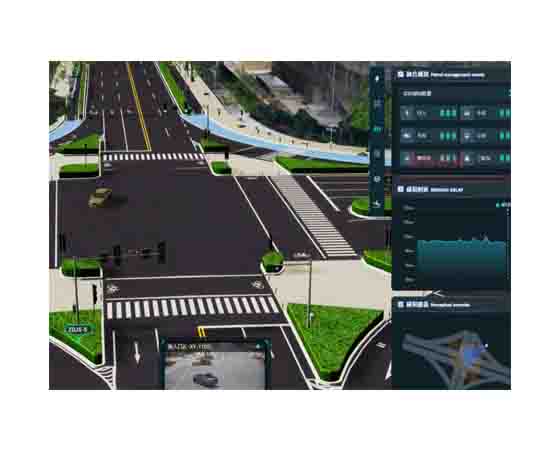 智能網(wǎng)聯(lián)車路協(xié)同實車實訓(xùn)系統(tǒng)